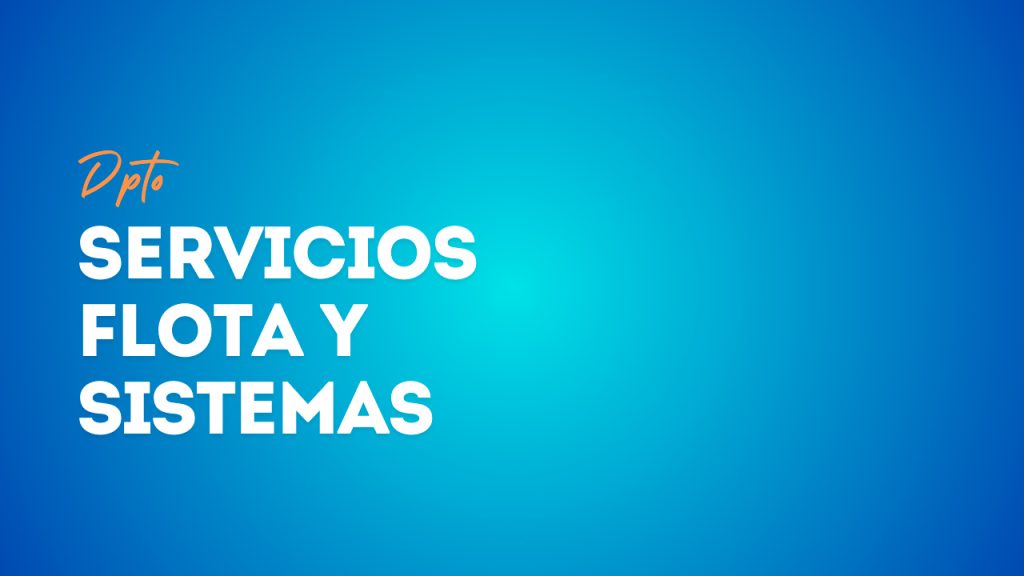 Departamento de Servicios Flota y Sistemas